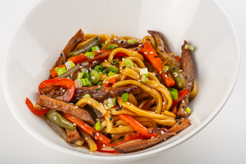 WOK с говядиной