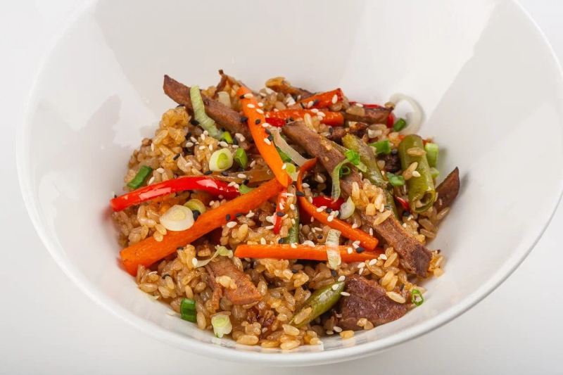 Рис с говядиной