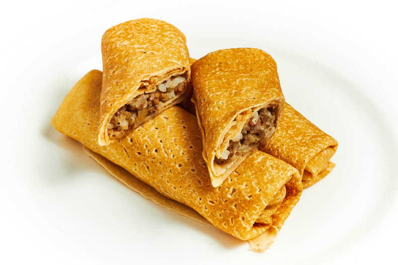 Блины с фаршем и рисом 3 шт.