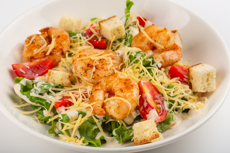 Цезарь с креветками